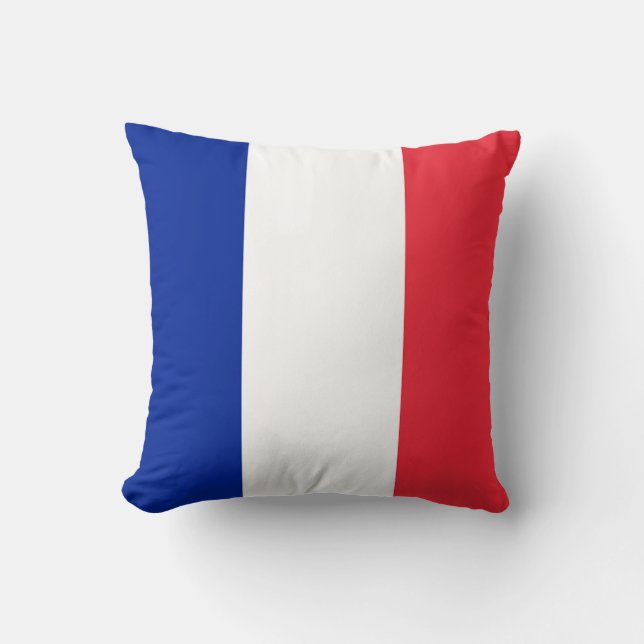 Franse Vlag Kussen (Voorkant)