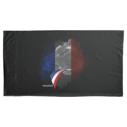 Franse vlag kussensloop (Voorkant)