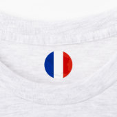 Franse vlag labels (Aangebracht)
