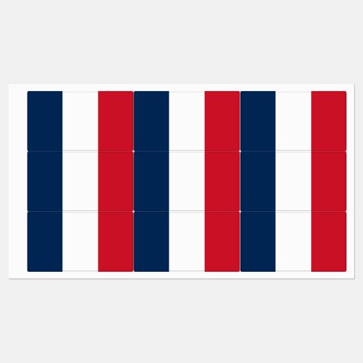 Franse vlag labels (Vel)