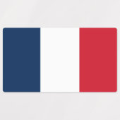 Franse vlag labels (Design 2)