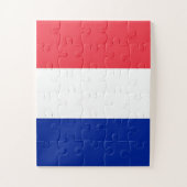 Franse vlag legpuzzel (Verticaal)