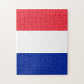 Franse vlag legpuzzel (Verticaal)