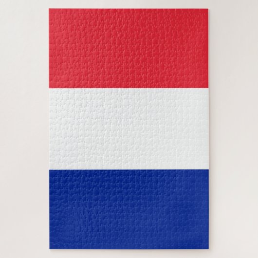 Franse vlag legpuzzel (Verticaal)