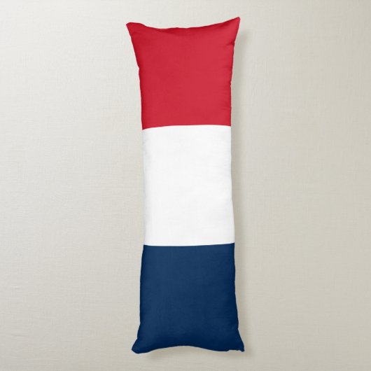 Franse vlag lichaamskussen (Achterkant (Verticaal))