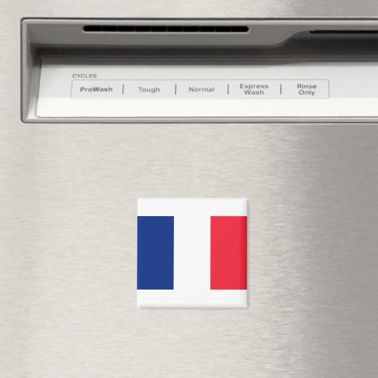 Franse vlag Magnet (Insitu (Vaatwasser))