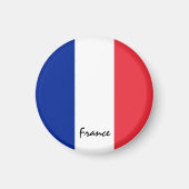 Franse vlag Magnet, vakantie, Frankrijk Magneet (Voorkant)