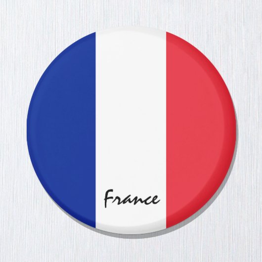 Franse vlag Magnet, vakantie, Frankrijk Magneet