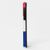 Franse vlag & meisje monogram Case-Mate iPhone case (Achterkant/links)