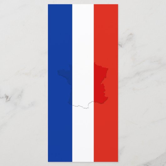 Franse vlag menu (Achterkant)