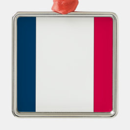 Franse vlag metalen ornament