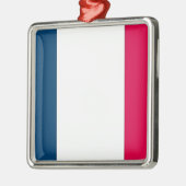 Franse vlag metalen ornament (Links)