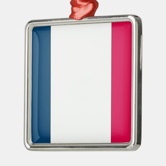 Franse vlag metalen ornament (Links)