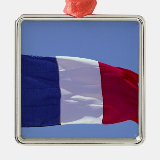 Franse vlag metalen ornament (Voorkant)