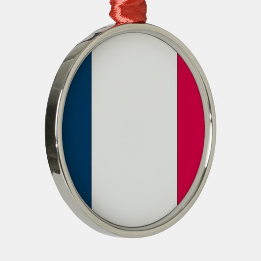 Franse vlag metalen ornament (Rechts)