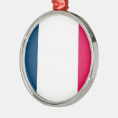 Franse vlag metalen ornament (Links)