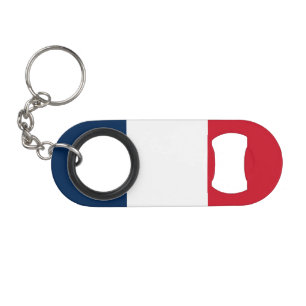 Franse vlag mini flessenopener