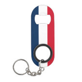 Franse vlag mini flessenopener (Voorkant)