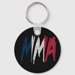 Franse vlag MMA Sleutelhanger