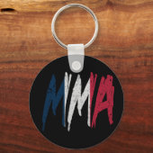 Franse vlag MMA Sleutelhanger (Voorkant)