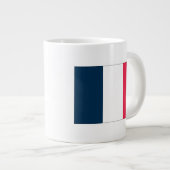 Franse vlag mok met de naam van het Franse volksli (Voorkant rechts)