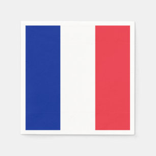 Franse vlag Napkin Servet