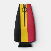 Franse vlag nationale belge Belgische vlag Flesjeskoeler (Achterkant)
