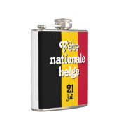 Franse vlag nationale belge Belgische vlag Heupfles (Rechts)