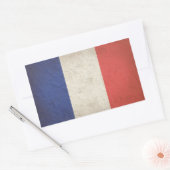Franse vlag noodlijdend rechthoekige sticker (Envelop)
