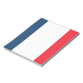 Franse vlag notitieblok (Linkerzijde)