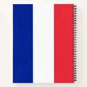 Franse vlag notitieboek (Achterkant)