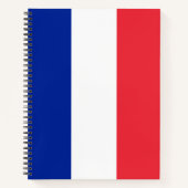 Franse vlag notitieboek (Voorkant)