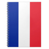 Franse vlag notitieboek (Voorkant)
