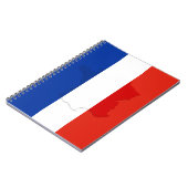 Franse vlag notitieboek (Linkerzijde)