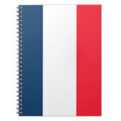 Franse vlag notitieboek (Voorkant)
