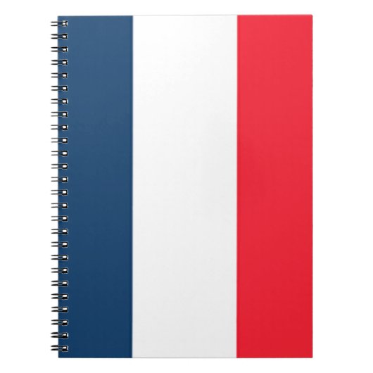 Franse vlag notitieboek (Voorkant)