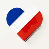 Franse vlag notitieboek (Achterkant)
