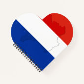 Franse vlag notitieboek (Voorkant)