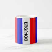 Franse vlag ontwerp koffie Mok (Center)