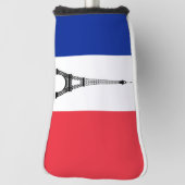 Franse vlag op Golf Head-Hoesjes Golfheadcover (Draai 90)