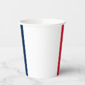 Franse vlag papieren bekers (Links)