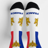 Franse vlag patriottisch , duurzaam frankrijk - pr sokken (Top)