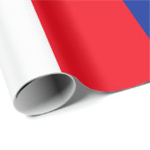 Franse vlag Patriottische kleuren internationaal r Cadeaupapier (Rol Hoek)