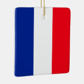 Franse vlag Patriottische kleuren internationaal r Keramisch Ornament (Rechts)