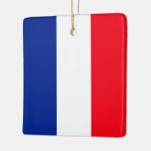 Franse vlag Patriottische kleuren internationaal r Keramisch Ornament (Links)