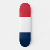 Franse vlag persoonlijk skateboard (Voorkant)