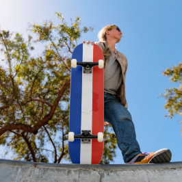Franse vlag persoonlijk skateboard