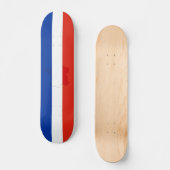 Franse vlag persoonlijk skateboard (Voorkant)