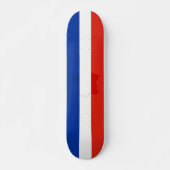 Franse vlag persoonlijk skateboard (Voorkant)