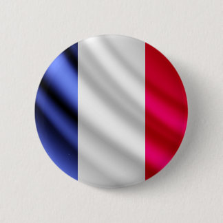 Franse vlag pinback-knop ronde button 5,7 cm